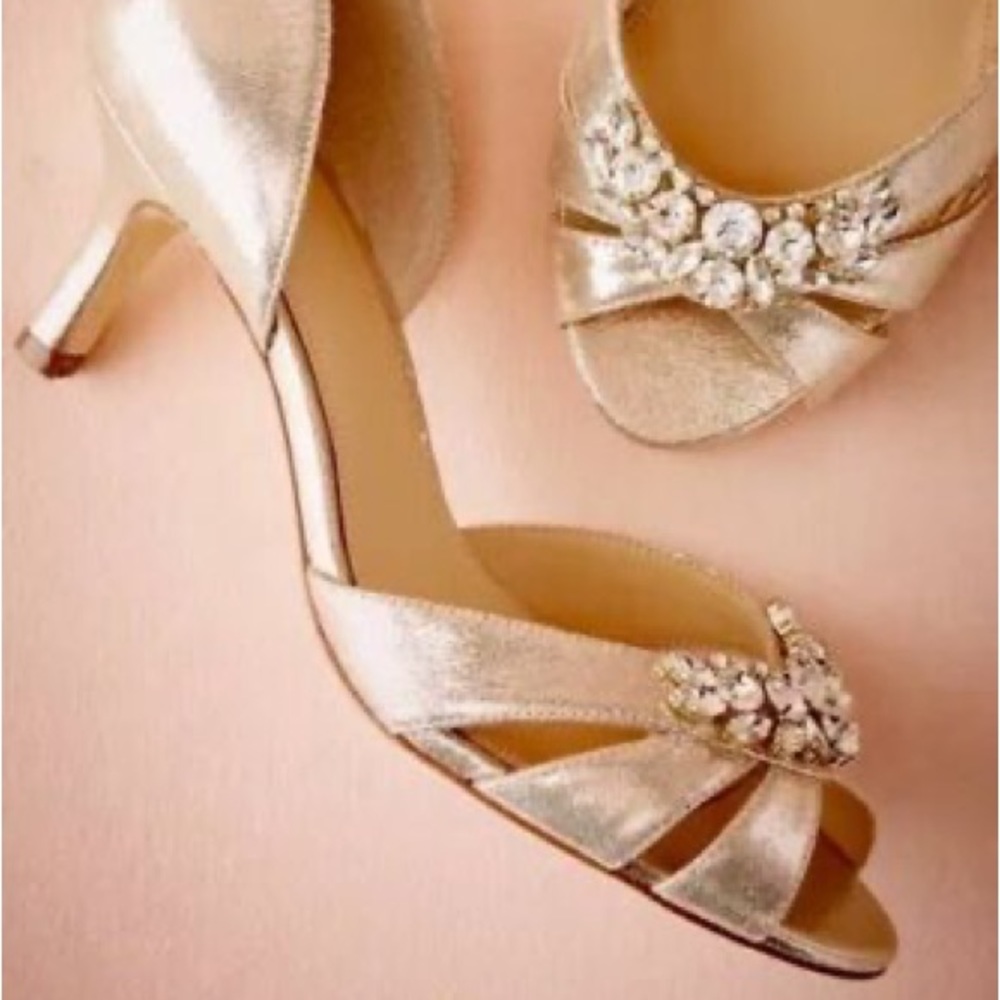 BHLDN X Hitherto Martina D’Orsay Heels